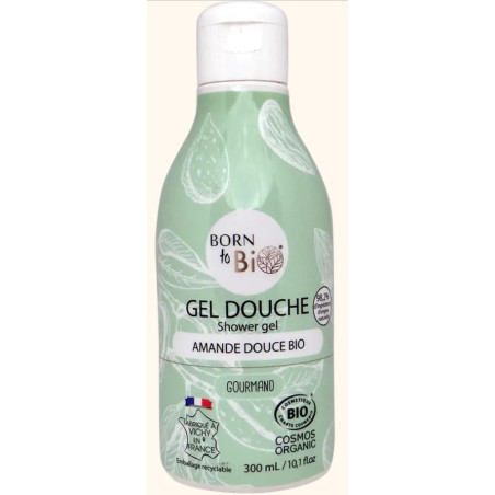 Gel Douche Amande Douce - Certifié bio - Born to Bio