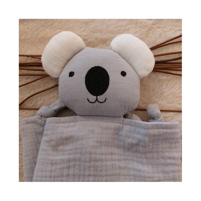 Doudou koala à longues pattes - fait main - Peluche éco-responsable en  coton bio - NOAH