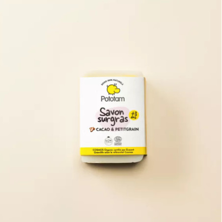 Savon Surgras Cacao et Petitgrain dès 3 ans - Pototam