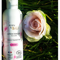 Lotion Tonique Rose et Bleuet - certifié Bio - Born to Bio