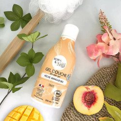 Gel douche Pèche Mangue - Certifié Bio