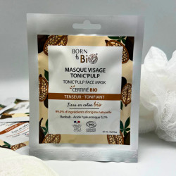 Masque visage Tonic'Pulp en coton - Certifié Bio