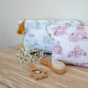 Trousse de Toilette Jouy Bleue