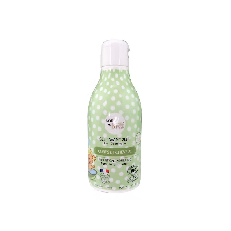 Gel Lavant 2en1 pour Bébé 300ml - Certifié bio